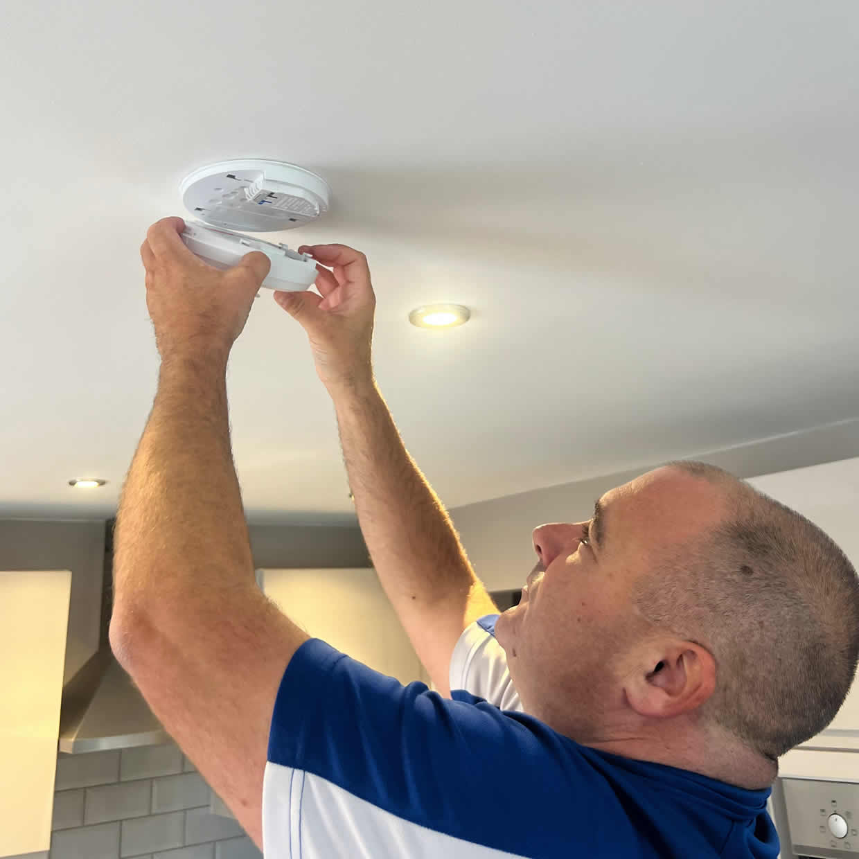 Different types of smoke and heat alarms installed in Rickmansworth